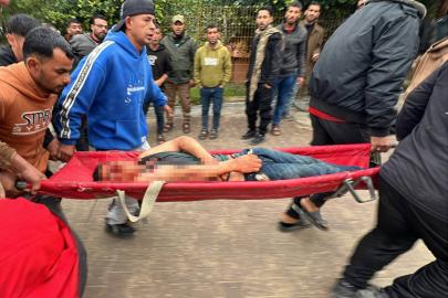 Gazze'de işgalci saldırısı: Bir şehit, 4 yaralı