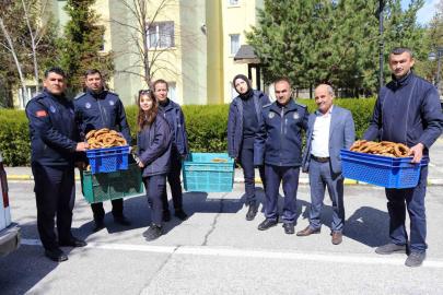 Gramajı eksik simitlere el konuldu