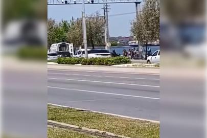 Güzelyalı-Göztepe sahilinde denize düşen kadın kurtarıldı