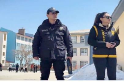 Hakkâri emniyetinden okullarda güvenlik seferberliği