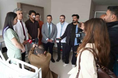 Hindistan’dan Erzincan’a sağlık yolculuğu