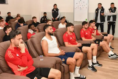 Kayserispor'a moral ziyareti