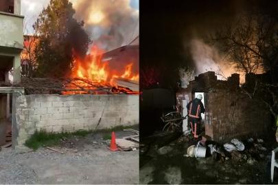 Malatya'da bir günde iki odunluk yangını