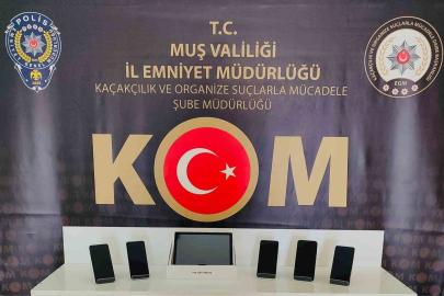 Muş’ta kaçakçılık operasyonu