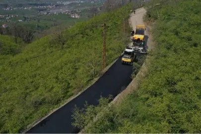 Ordu Altınordu’da grup yolu asfaltlanıyor
