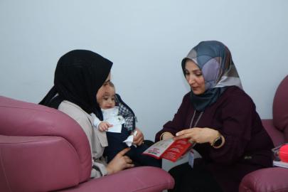 Şanlıurfa'da annelere emzirme danışmanlığı desteği