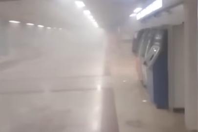 Taksim Metro İstasyonu’nda yangın paniği