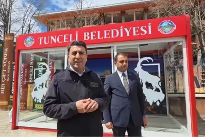 Tunceli’de duraklar yenileniyor