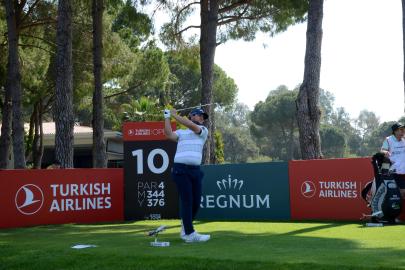 Turkish Airlines Open Golf Turnuvası'nda yıldızlar sahaya çıktı
