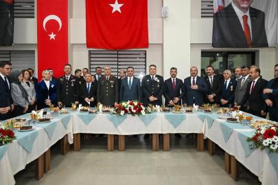 Vali Aydın Baruş; polis haftası dolayısıyla düzenlenen resepsiyona katıldı