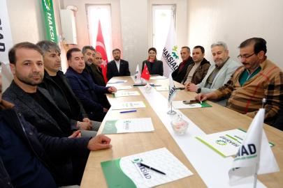 Van TSO Başkan Adayı Bayram’dan HAKSİAD’a ziyaret