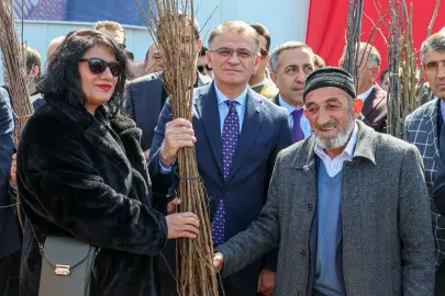 Van'da hedef 5 milyon meyve fidanı