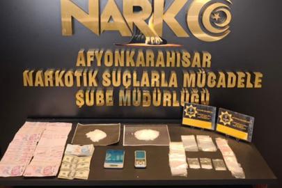 Afyonkarahisar’da uyuşturucu operasyonu