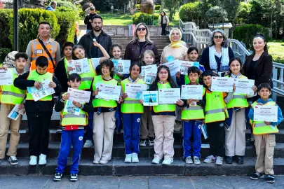 Ankara’da çocuklar Kültür Elçisi oldu