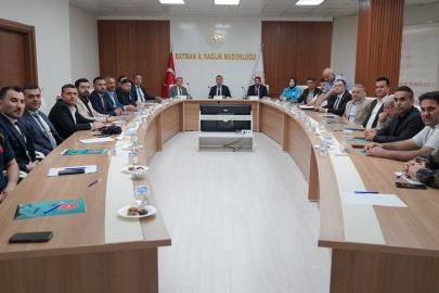 Batman'da acil sağlık hizmetleri ele alındı