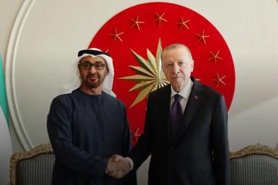 Cumhurbaşkanı Erdoğan, BAE Devlet Başkanı Al Nahyan ile görüştü