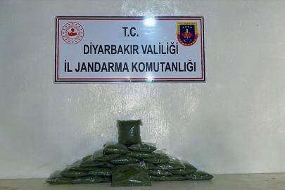 Diyarbakır'da 20 kilogram uyuşturucu ele geçirildi