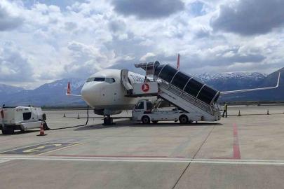 Erzincan Yıldırım Akbulut Havalimanı’nda nisanda 35 binin üzerinde yolcuya hizmet verildi
