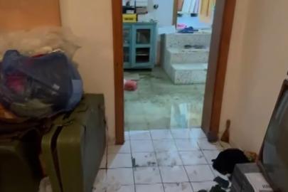 Erzincan’da sağanak yağış: Bodrum katları su bastı