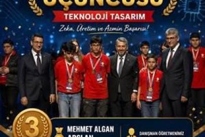 Faik Güngör Ortaokulu’ndan gururlandıran başarı