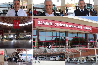 Gaziantep otogarında bayram öncesi sessizlik hakim