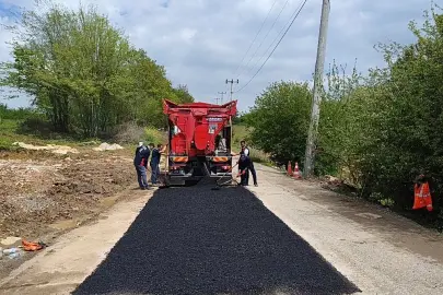 Kocaeli İzmit’te üstyapı çalışmaları sürüyor