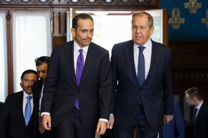 Lavrov ve Katar Dışişleri Bakanı Al Sani Hürmüz Boğazı'nı görüştü