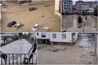 Samsun'da aşırı yağış sele yol açtı: Sel nedeniyle 12 kişi yaralandı