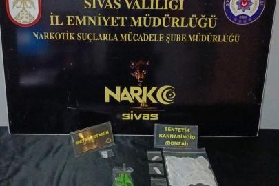 Sivas’ta uyuşturucu operasyonu: 3 kişi tutuklandı