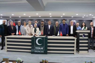 Yeşilay Erzincan genel kurulu yapıldı