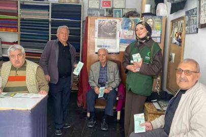 Yeşilay Kars’tan esnafa ziyaret: Bağımlılıkla mücadelede farkındalık artıyor