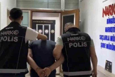 Bingöl’de uyuşturucu taciri tutuklandı
