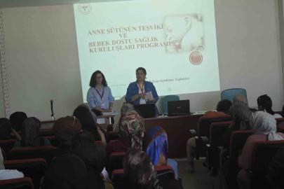 Elazığ’da anne sütünün teşviki programı