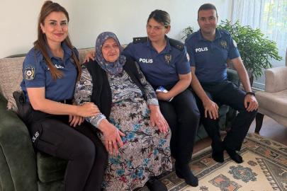 Erzincan Emniyetinden şehit ailesine vefa ziyareti