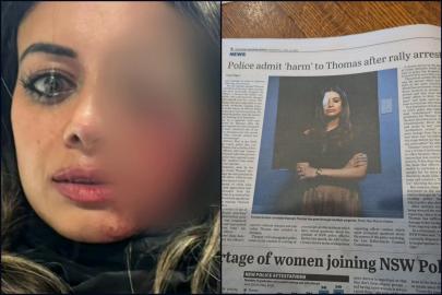 NSW hükümeti mahkemede kabul etti: Filistin destekçisi Hannah Thomas polis şiddetinin kurbanı oldu