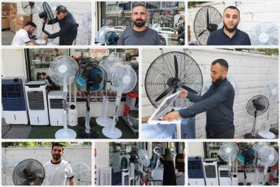 Sıcaklar artınca vantilatör ve sulu klimaya talep yükseldi