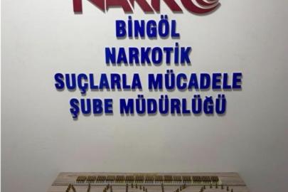 Bingöl’de 600 fişek ele geçirildi: 1 tutuklama