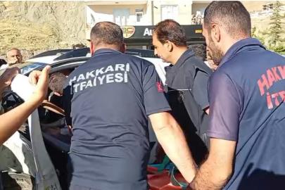 Hakkari’de iki aracın çarpıştığı kazada 1 kişi yaralandı