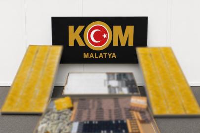 Malatya’da gümrük kaçağı sigara ele geçirildi