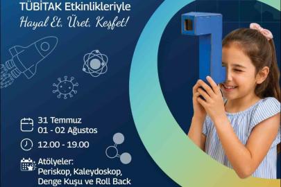 TÜBİTAK Bilim Her Yerde Çocuk Şenliği’nin yeni durağı Forum Erzurum