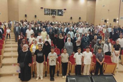 Erciş’te yaz Kur’an kursu kapanış programı düzenlendi