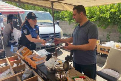 Erzincan polisinden semt pazarında dolandırıcılık ve sahte para uyarısı