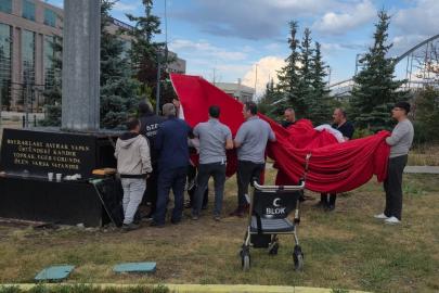 Erzurum’da bayrak sevgisi tek yürek oldu: Vatandaş ve görevliler ele ele verdi