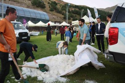 Gez palandöken şenlikleri, kamp ve doğa tutkunlarını buluşturdu