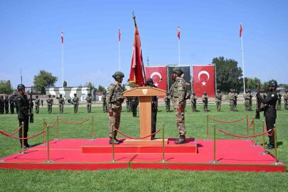 Iğdır 5. Hudut Tugay Komutanlığında görev değişimi