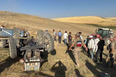 Malazgirt’te takla atan traktörün sürücüsü hayatını kaybetti