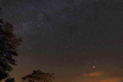 Perseid meteor yağmuru Erzurum semalarında görüntülendi
