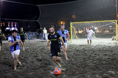 Sakarya Kocaali Sahili’nde futbol şöleni