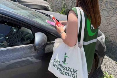 Yeşilay Kars Şubesi’nden sürücülere bağımlılıkla mücadele bilgilendirmesi