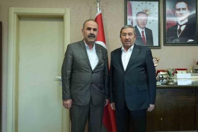 AK Parti Darende İlçe Başkanı Zeki Bozkurt’tan Başkan Bozkurt’a ziyaret